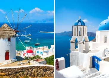 Mykonos Vs Santorini