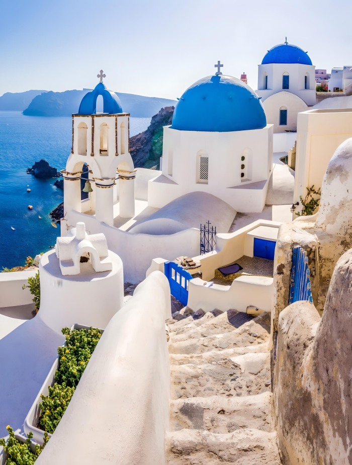 Blue Domes Oia Village