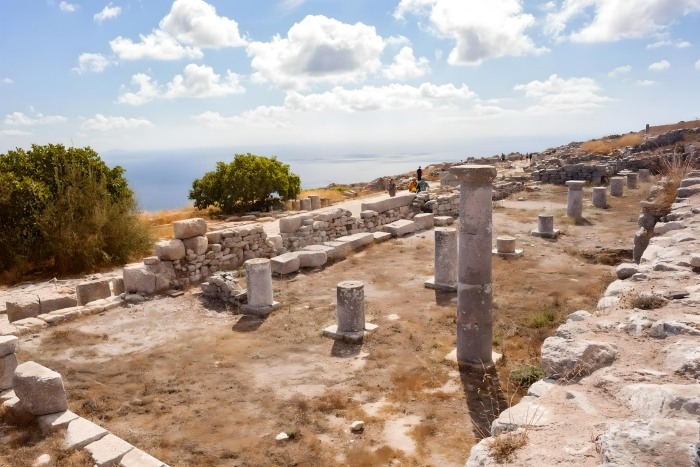 Greece Santorini Ancient Thera
