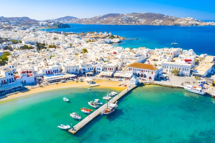 Mykonos Port Overview