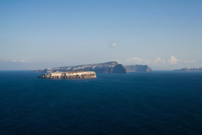 Santorini Caldera Faros