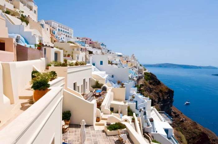 Visiting Fira On Santorini