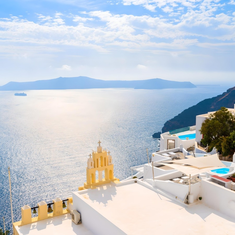 Firostefani Village Santorini