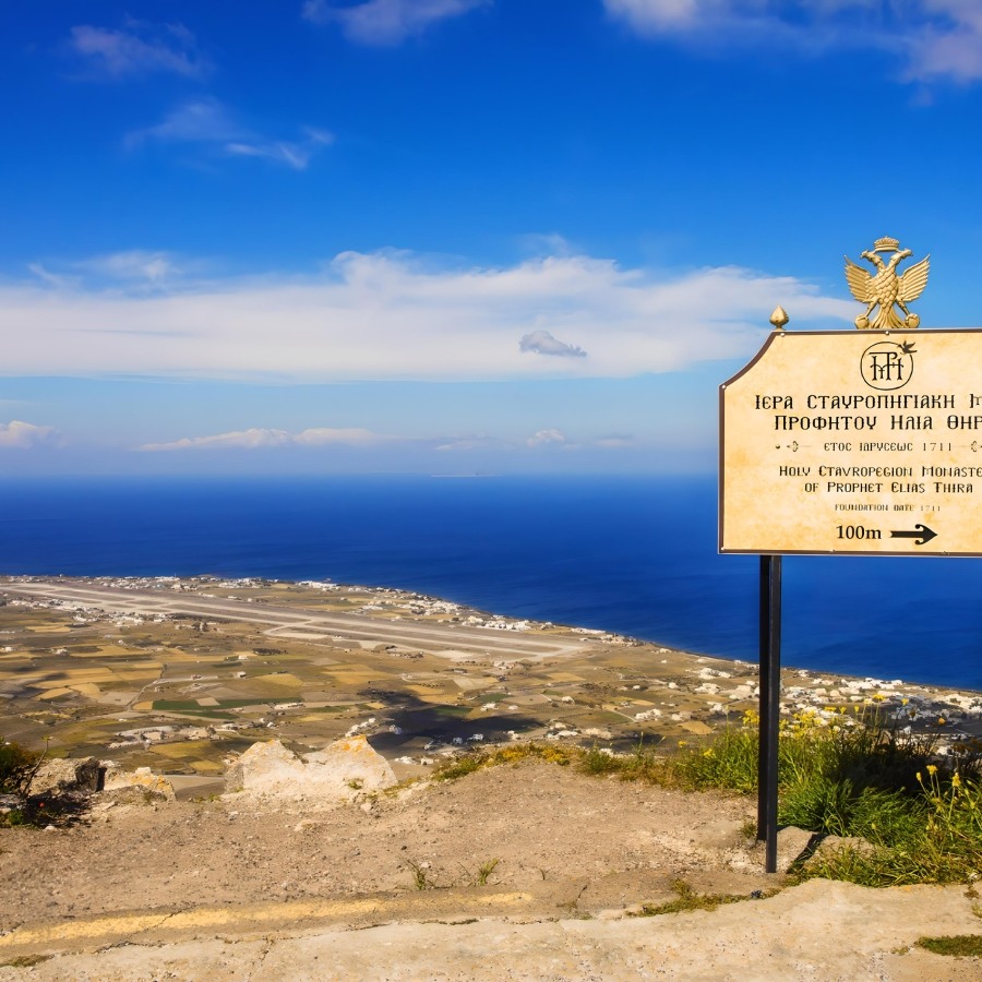 Profitis Ilias Monastery Santorini
