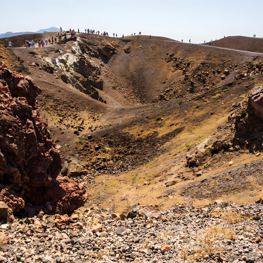 Santorini Volcano