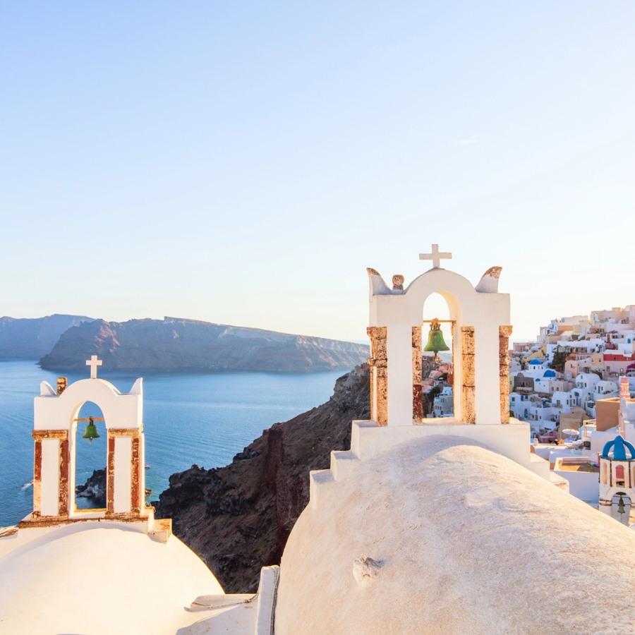 Oia village on Santorini island