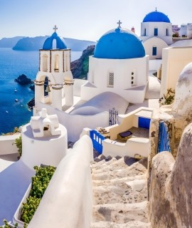 Blue Domes Oia Village