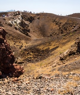 Santorini Volcano