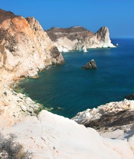 White Beach Santorini Greece