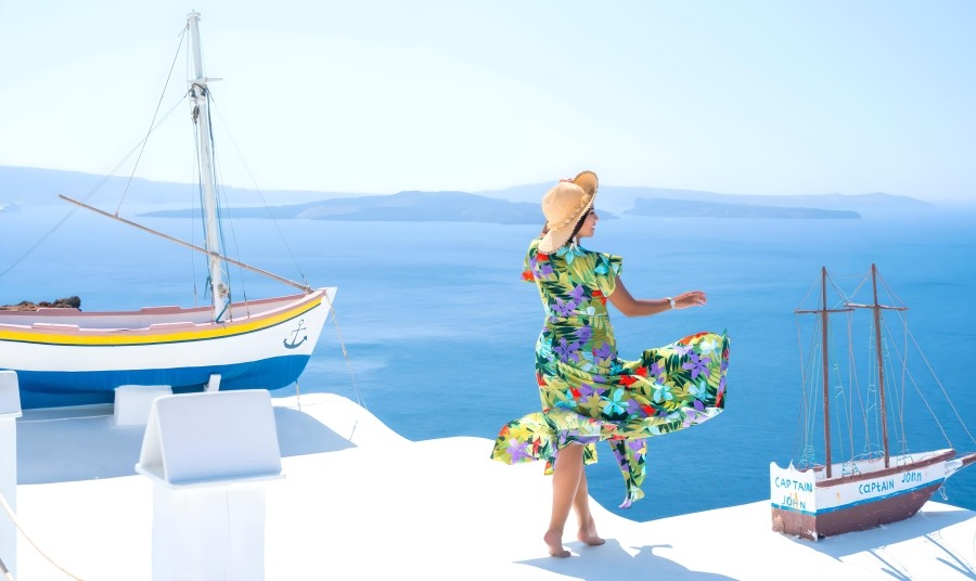 Exploring Santorini Island