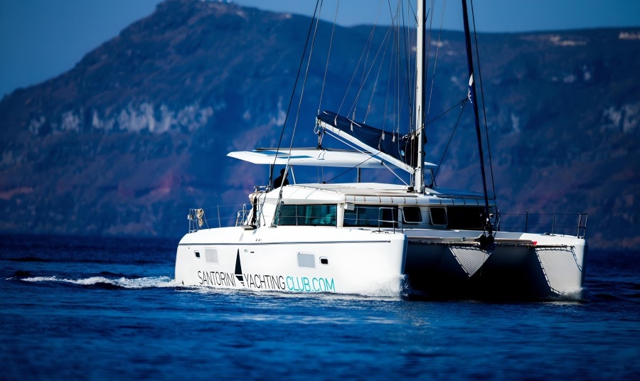 Greece Santorini Sailing Tour Lagoon 380