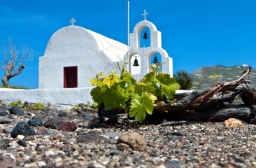 Vineyard Church Santorini Greece